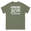 Lung Cancer Needs a Cure Tee - JohnVsGBMMilitary GreenS