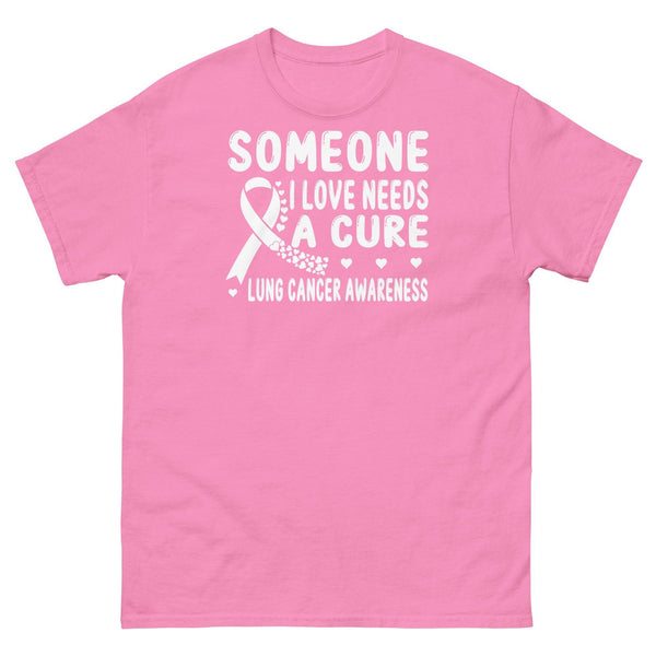 Lung Cancer Needs a Cure Tee - JohnVsGBMAzaleaS