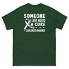 Lung Cancer Needs a Cure Tee - JohnVsGBMForest GreenS