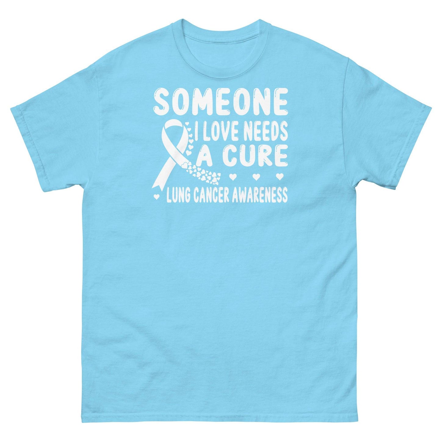 Lung Cancer Needs a Cure Tee - JohnVsGBMSkyS