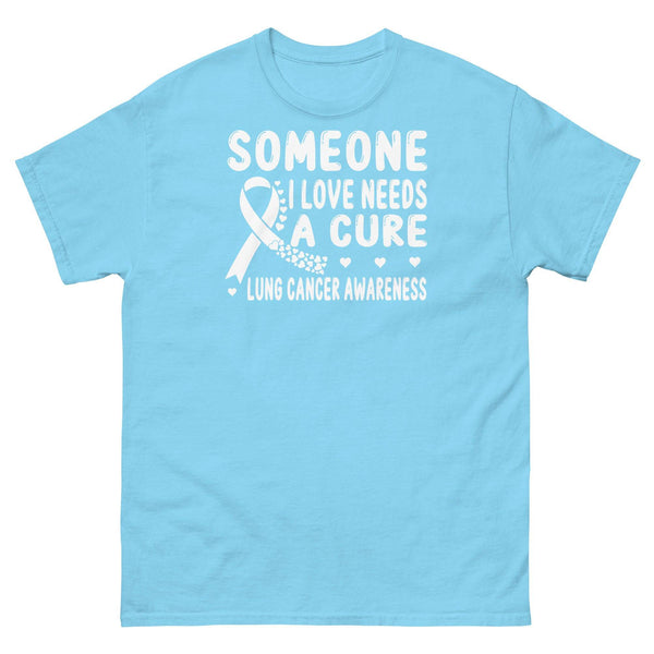 Lung Cancer Needs a Cure Tee - JohnVsGBMSkyS