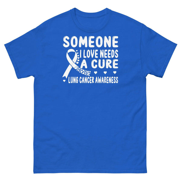 Lung Cancer Needs a Cure Tee - JohnVsGBMRoyalS