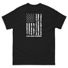 Lung Cancer Nobody Fights Alone Flag Tee - JohnVsGBMBlackS