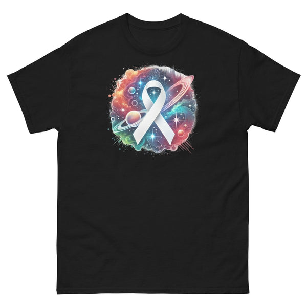 Lung Cancer Painted Galaxy Tee - JohnVsGBMBlackS