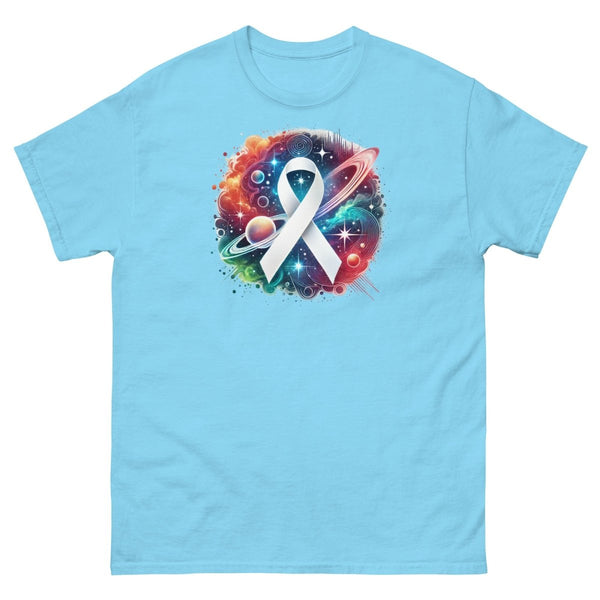 Lung Cancer Painted Galaxy Tee - JohnVsGBMSkyS