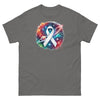 Lung Cancer Painted Galaxy Tee - JohnVsGBMCharcoalS