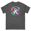 Lung Cancer Painted Galaxy Tee - JohnVsGBMDark HeatherS