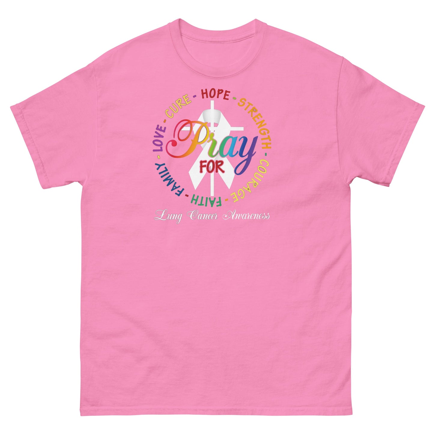 Lung Cancer Pray Tee - JohnVsGBMAzaleaS