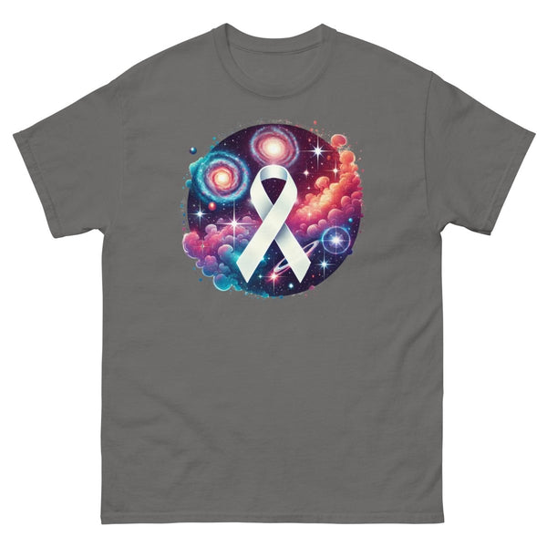 Lung Cancer Space Smoke Galaxy Tee - JohnVsGBMCharcoalS