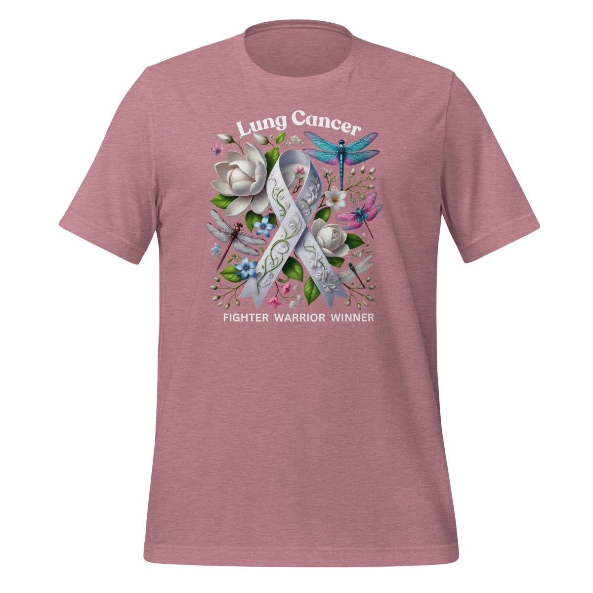 Lung Cancer Spring Tee - JohnVsGBMHeather OrchidS