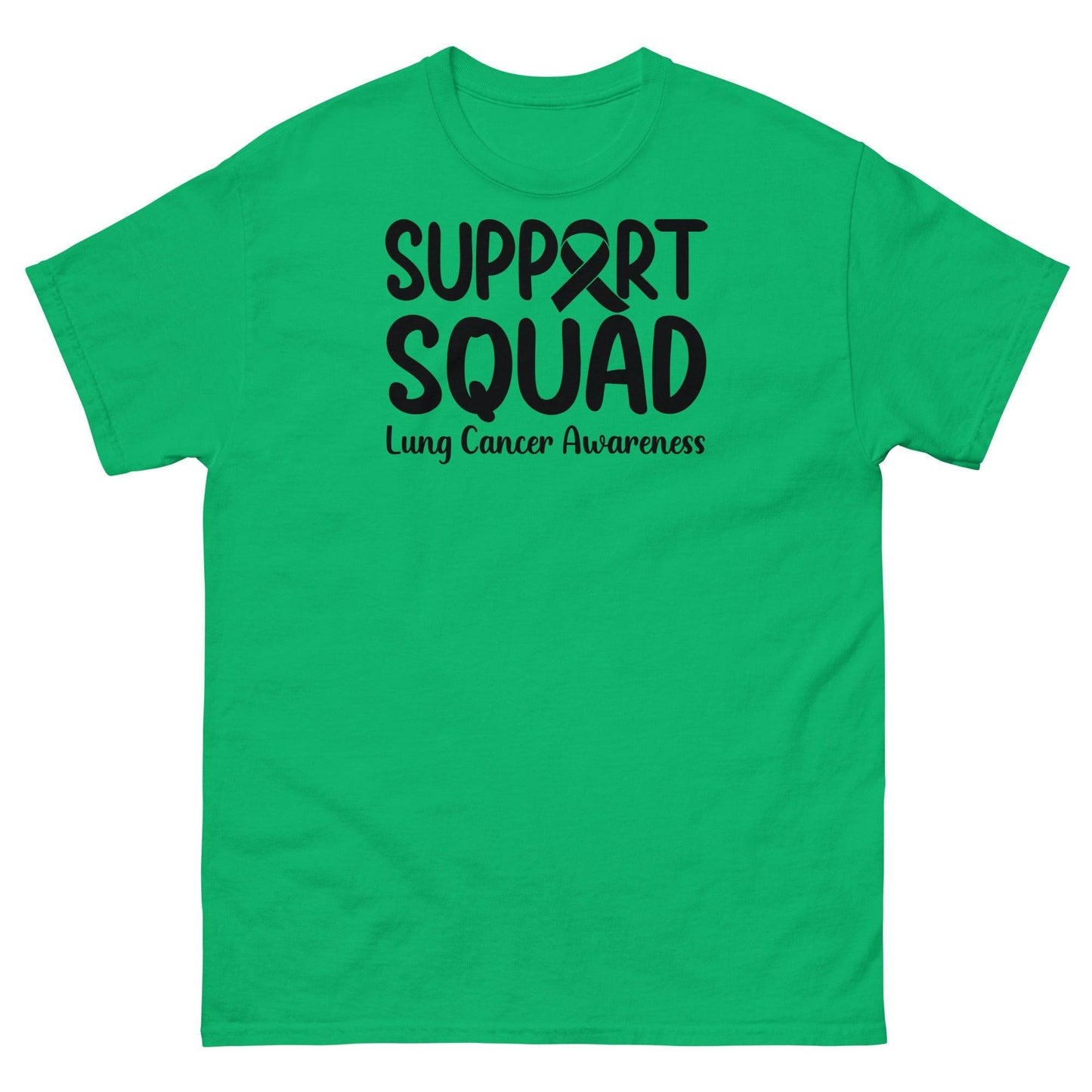 Lung Cancer Support Squad Classic Tee - JohnVsGBMIrish GreenS