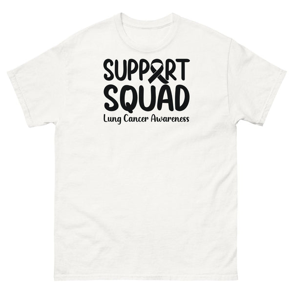 Lung Cancer Support Squad Classic Tee - JohnVsGBMWhiteS