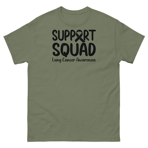 Lung Cancer Support Squad Classic Tee - JohnVsGBMMilitary GreenS