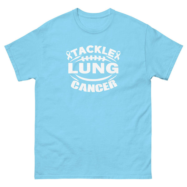 Lung Cancer Tackle Tee - JohnVsGBMSkyS