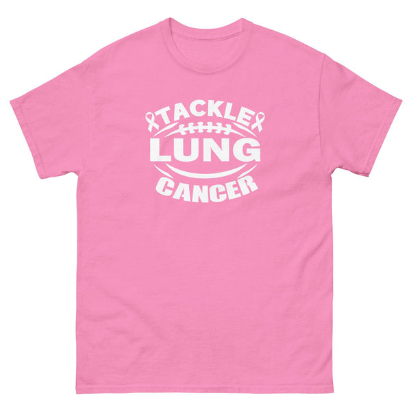 Lung Cancer Tackle Tee - JohnVsGBMAzaleaS