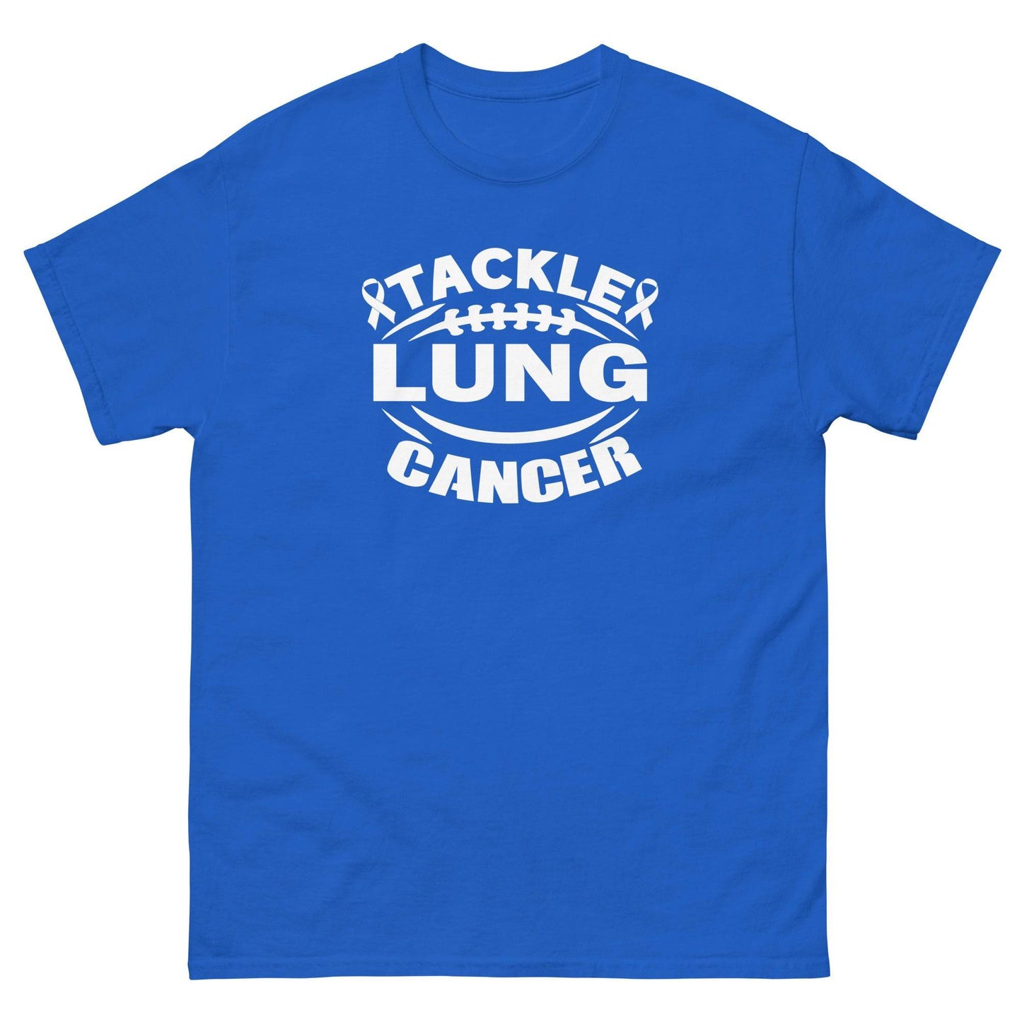 Lung Cancer Tackle Tee - JohnVsGBMRoyalS