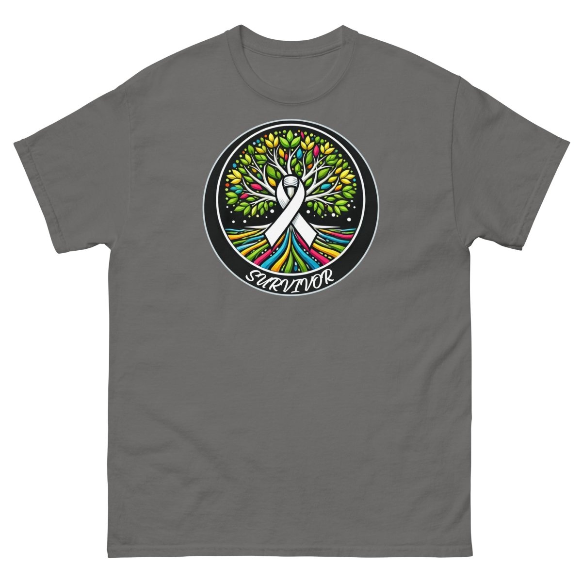 Lung Cancer Tree of Life Tee - JohnVsGBMCharcoalS