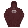 Lung Cancer Warrior Hoodie - JohnVsGBMMaroonS