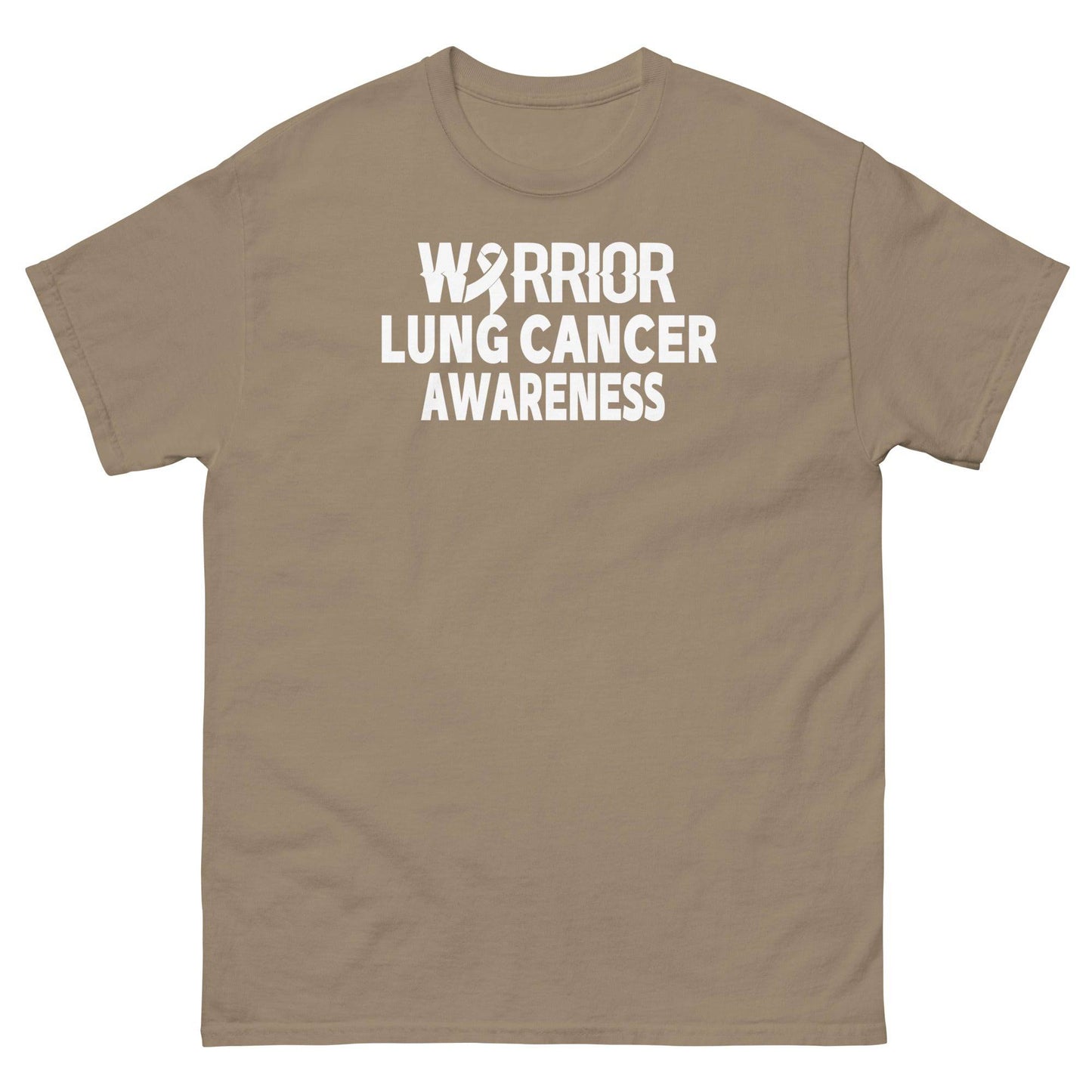 Lung Cancer Warrior Tee - JohnVsGBMBrown SavanaS