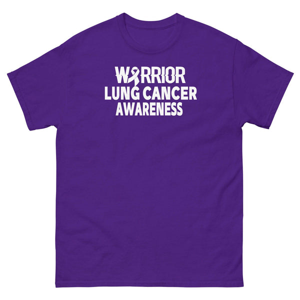 Lung Cancer Warrior Tee - JohnVsGBMPurpleS