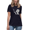 Lung Cancer Women's Butterfly Tee - JohnVsGBMNavyS