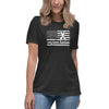 Lung Cancer Women's Flag Tee - JohnVsGBMDark Grey HeatherS