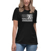 Lung Cancer Women's Flag Tee - JohnVsGBMBlackS