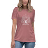 Lung Cancer Women's Flower Lungs Tee - JohnVsGBMHeather MauveS