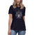 Lung Cancer Women's Flower Lungs Tee - JohnVsGBMNavyS