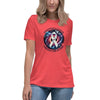 Lung Cancer Women's Galaxy Tee - JohnVsGBMHeather RedS