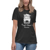 Lung Cancer Women's Hair Tee - JohnVsGBMDark Grey HeatherS