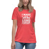 Lung Cancer Women's Look Good Tee - JohnVsGBMHeather RedS