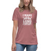 Lung Cancer Women's Look Good Tee - JohnVsGBMHeather MauveS