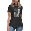 Lung Cancer Women's Nobody Flag Tee - JohnVsGBMDark Grey HeatherS