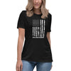 Lung Cancer Women's Nobody Flag Tee - JohnVsGBMBlackS