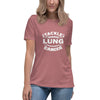 Lung Cancer Women's Tackle Tee - JohnVsGBMHeather MauveS