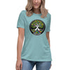 Lung Cancer Women's Tree of Life Tee - JohnVsGBMHeather Blue LagoonS