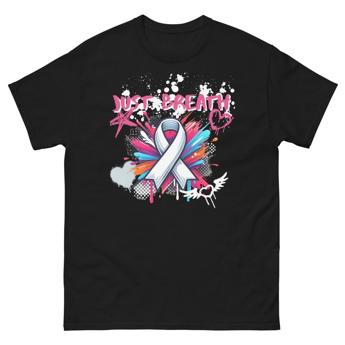 Lung Graffiti Ribbon Tee - JohnVsGBMBlackS