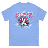 Lung Graffiti Ribbon Tee - JohnVsGBMCarolina BlueS