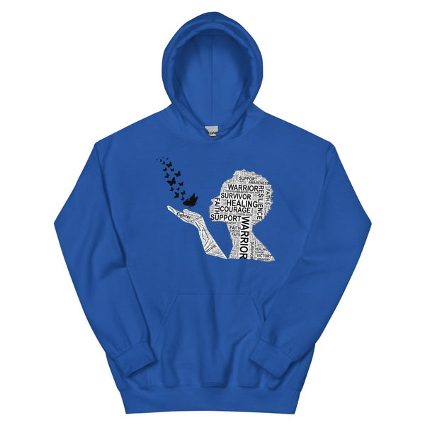 Melanoma Butterfly Hoodie - JohnVsGBMRoyalS