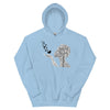 Melanoma Butterfly Hoodie - JohnVsGBMLight BlueS