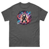 Melanoma Cancer Blackhole Galaxy Tee - JohnVsGBMDark HeatherS