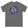 Melanoma Cancer Galaxy Tee - JohnVsGBMCharcoalS