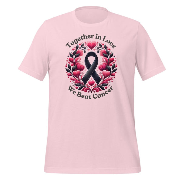 Melanoma Cancer Love Tee - JohnVsGBMSoft PinkS