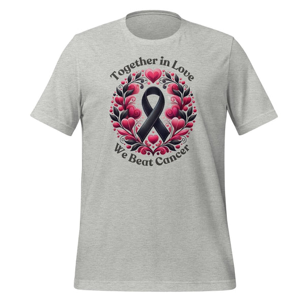 Melanoma Cancer Love Tee - JohnVsGBMAthletic HeatherS