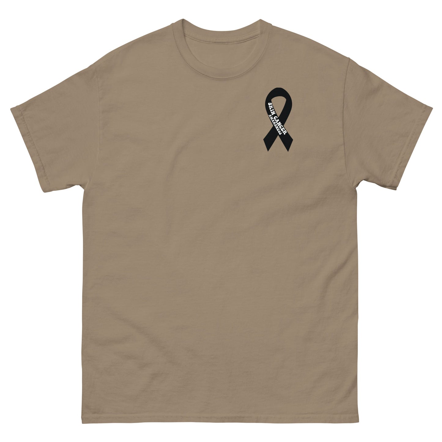 Melanoma Cancer Ribbon Tee - JohnVsGBMBrown SavanaS