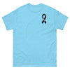 Melanoma Cancer Ribbon Tee - JohnVsGBMSkyS