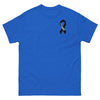 Melanoma Cancer Ribbon Tee - JohnVsGBMRoyalS