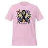 Melanoma Cancer Spring Tee - JohnVsGBMHeather Prism LilacS