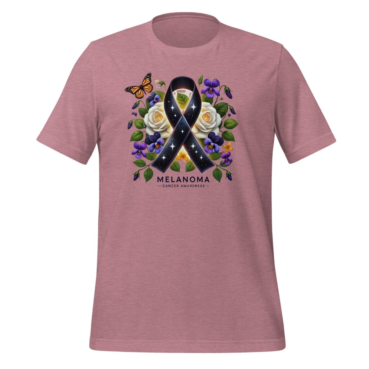 Melanoma Cancer Spring Tee - JohnVsGBMHeather OrchidS